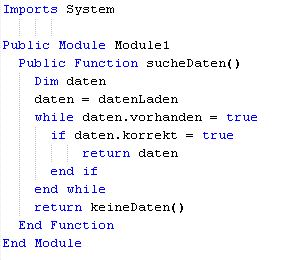 Visual Basic Codesnippet